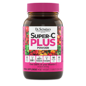 Dr. Schulze's Super-C Plus Vitamin C Supplement 2 oz front view