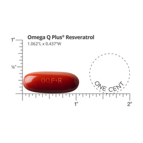 Dr. Sinatra Omega Q Plus Resveratrol softgels close-up