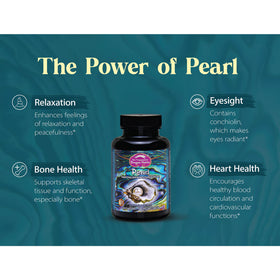 Dragon Herbs Pearl Powder Capsules opened showing the powder inside