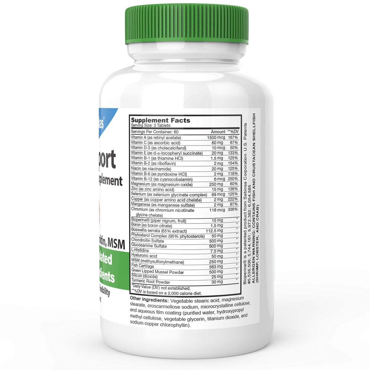 DrFormulas Joint Support Supplement bottle with caplets