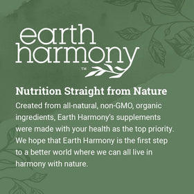 Earth Harmony Naturals Organic Beet Root Capsules 1200 mg with measuring spoon