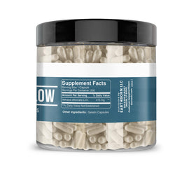 Earthborn Elements Marshmallow Root Capsules side view with label
