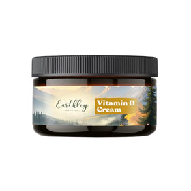 Earthley Wellness Cod Liver Oil Cream 4 oz front view