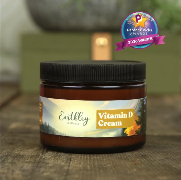 Earthley Wellness Cod Liver Oil Cream 4 oz with vitamins A and D