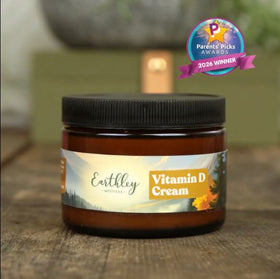Earthley Wellness Cod Liver Oil Cream 4 oz with vitamins A and D