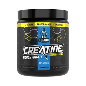eFlow Nutrition Micronized Creatine Monohydrate Powder front view