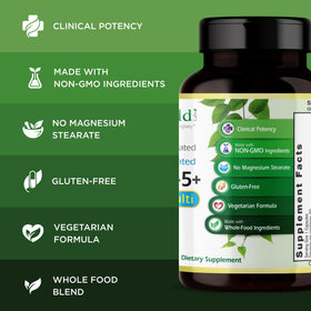 EMERALD LABS Men's 45 Plus 1-Daily Multi 60 Capsules bottle with label