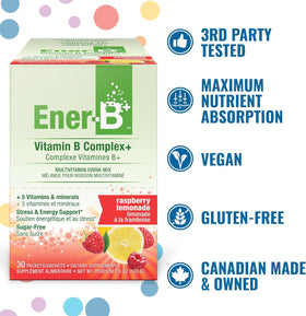 Ener-C Sugar Free Multivitamin Drink Mix Raspberry Lemonade lifestyle shot