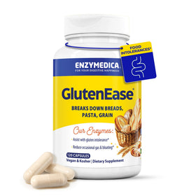 Enzymedica GlutenEase 120 Capsules front view