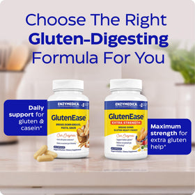 Enzymedica GlutenEase 120 Capsules with a meal