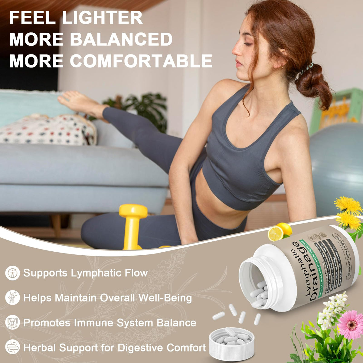 EOQIFJM Lymphatic Drainage Capsules ingredients list