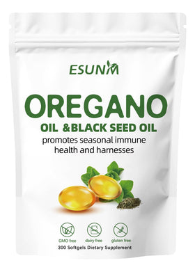 ESUNM Oregano Softgels 300 capsules front view