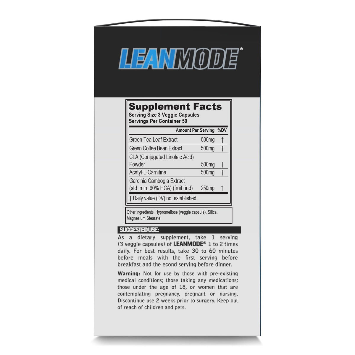 Evlution LeanMode capsules close-up