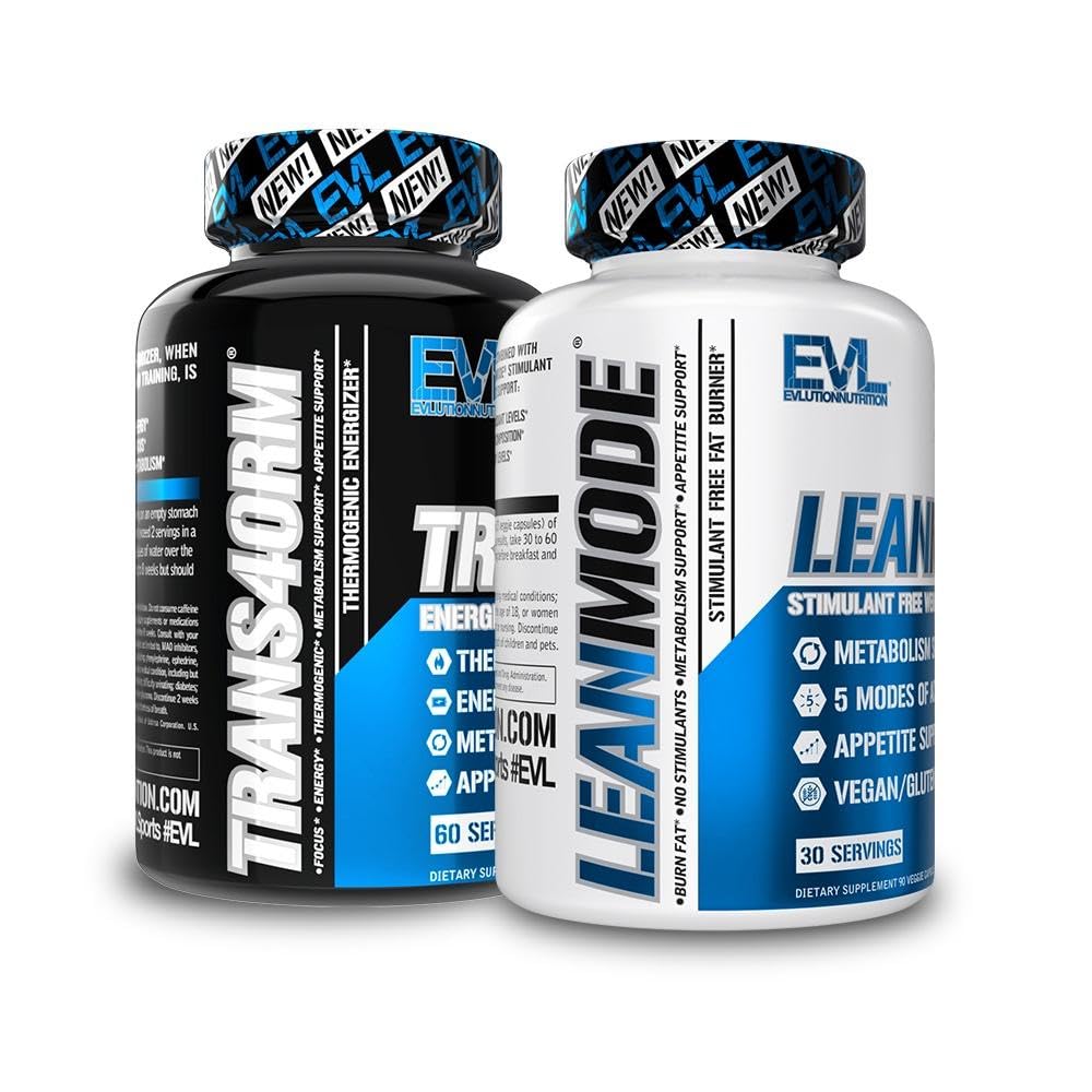 Evlution LeanMode & Trans4orm ingredients list