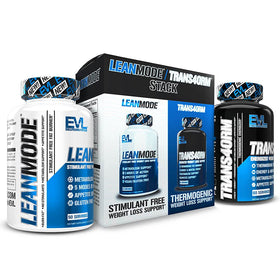 Evlution LeanMode & Trans4orm Weight Loss Support Stack front view