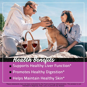FarmHaven Organic Milk Thistle Capsules in a lifestyle setting
