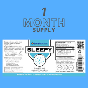 FIREWATERSTAR Sleepy Liquid Melatonin lifestyle scene