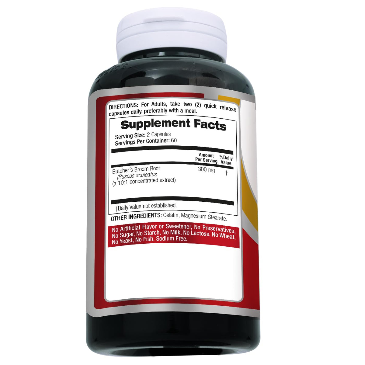 FITOMEDIC'S Butcher’s Broom Capsules packaging details
