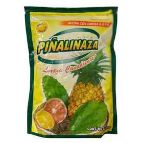 Five Brothers Piñalinaza Pineapple Dietary Fiber Powder mixed in a smoothie