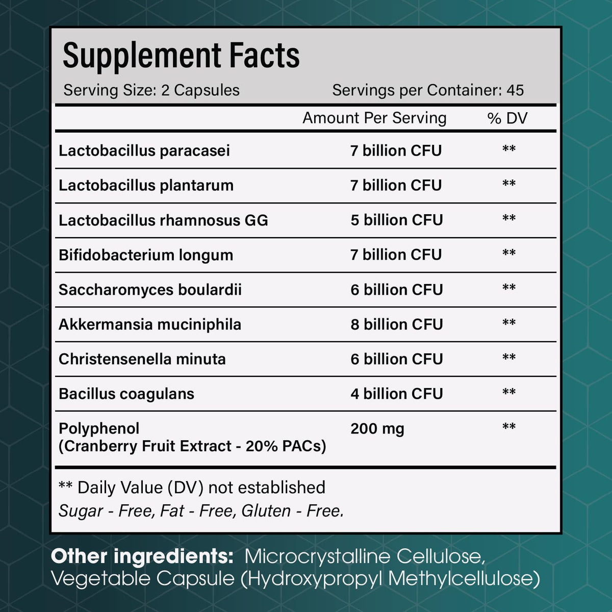 FloraBliss Probiotic Supplement with a measuring spoon