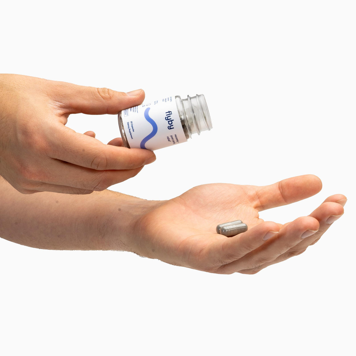 Flyby use Capsules in a lifestyle setting