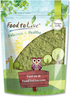 Food to Live Alfalfa Powder 1.5 pounds front view