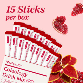 FOODOLOGY Coleology Drink Mix PRO stick close-up