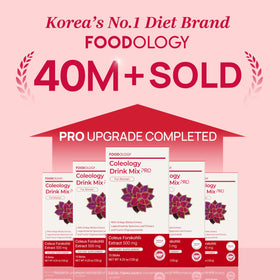 FOODOLOGY Coleology Drink Mix PRO stick with pomegranate flavor