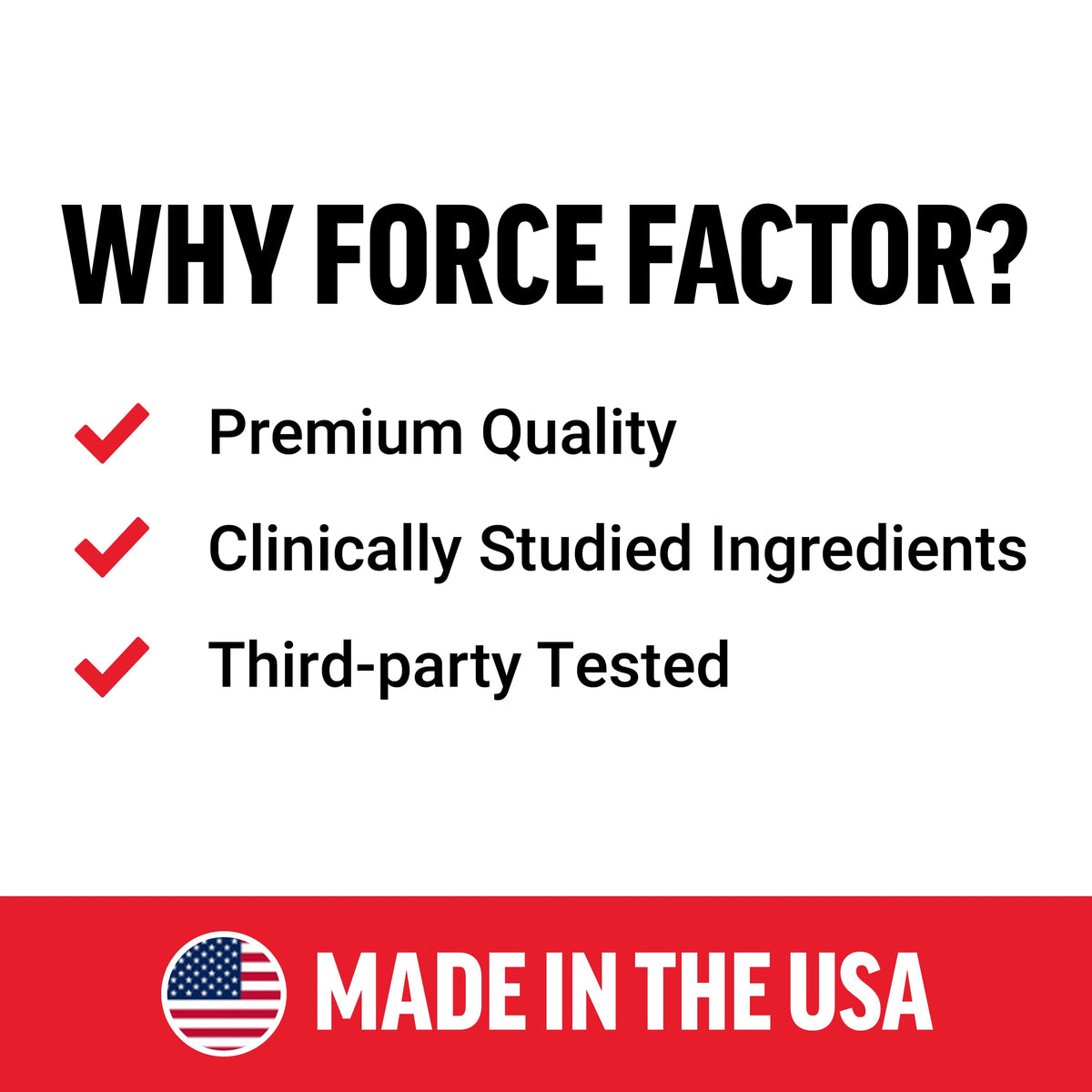 Force Factor Apigenin Supplement 50mg on a kitchen counter
