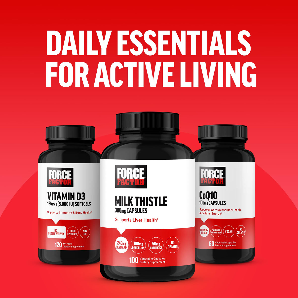 Force Factor Flower Pollen Prostate Support Supplement lifestyle scene
