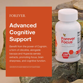 Forever Living Focus Capsules nutritional information label