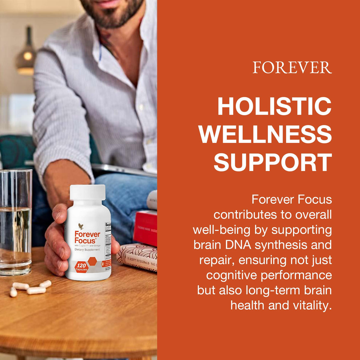 Forever Living Focus Capsules packaging close-up