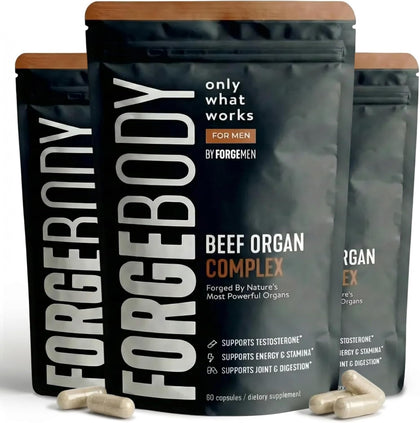 FORGEMEN Beef Liver & Organ Complex 130g front view