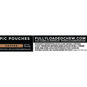 Fully Loaded Bullseye Nootropic Pouches Coffee can side view