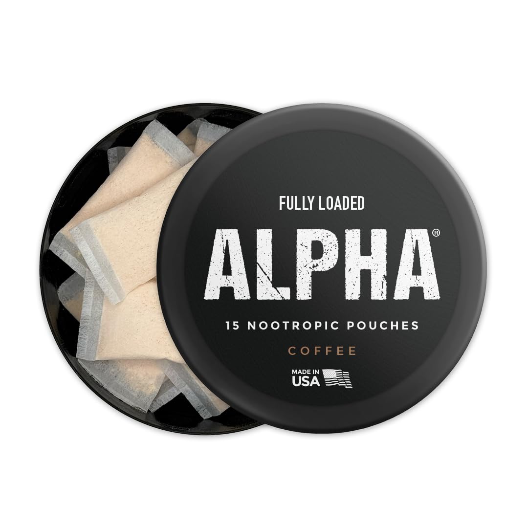 Fully Loaded Bullseye Nootropic Pouches Coffee packaging