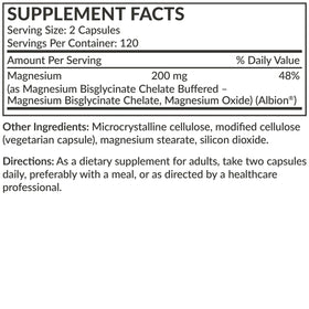 Futurebiotics Magnesium Glycinate product with natural background