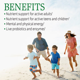 Garden of Life Vitamin Code Family Multivitamin 120 Capsules back view