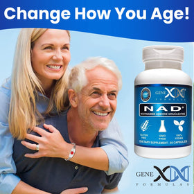 Genex Formulas NAD+ supplement packaging