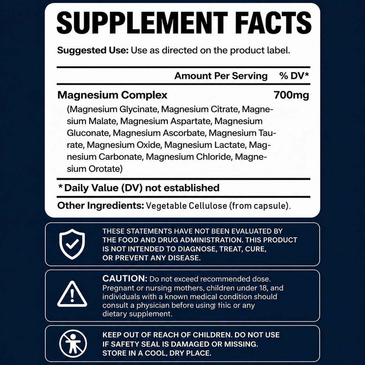 GLAMARA Magnesium 12-in-1 Complex Supplement lifestyle scene