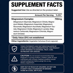 GLAMARA Magnesium 12-in-1 Complex Supplement lifestyle scene