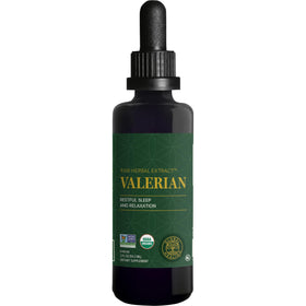 Global Healing Organic Valerian Root Extract 2 Fl Oz bottle front view