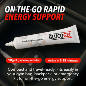 Glucogel Rapid Glucose 3 tubes packaging