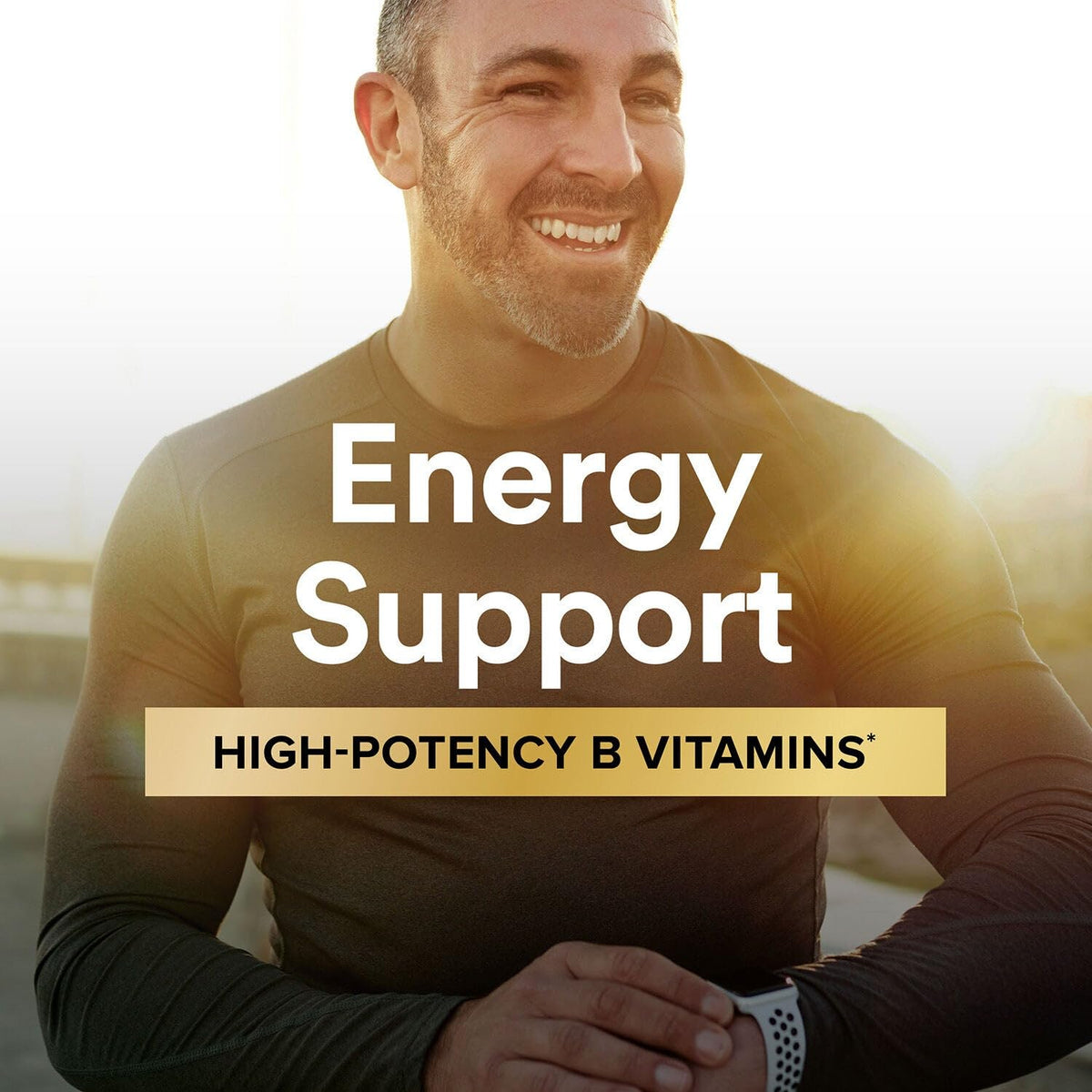 GNC Mega Men Multivitamin Caplets showing caplet size