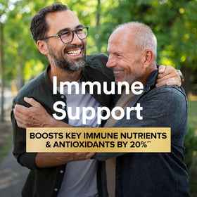 GNC Mega Men Multivitamin Caplets with packaging