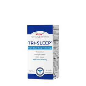 GNC Preventive Nutrition Tri-Sleep 60 caplets front view