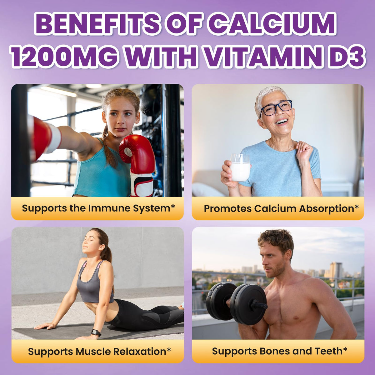 GZ HAOYUAN Calcium Citrate Gummies side view