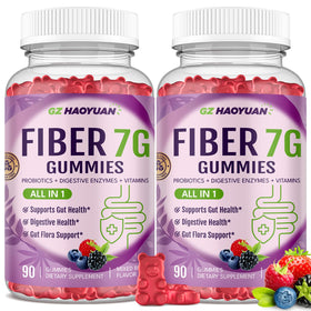 GZ HAOYUAN Fiber Gummies 180 Count front view