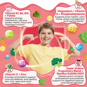 GZ HAOYUAN Vitamin B Complex for Kids 2 fl oz Strawberry packaging