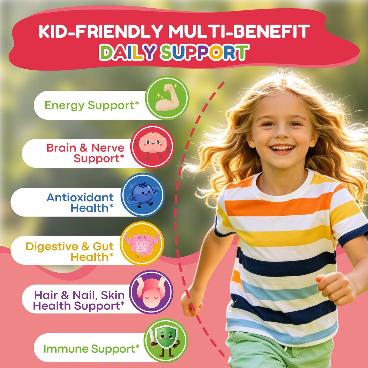 GZ HAOYUAN Vitamin B Complex for Kids 2 fl oz Strawberry with dosage dropper