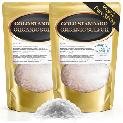 H2O Air Water Americas Organic Sulfur Crystals 2lb front view